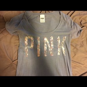 two ‘pink’ t-shirts